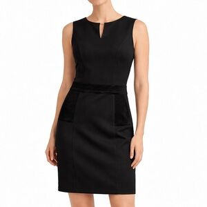 Noir Chic Black Sleeveless Mini Dress